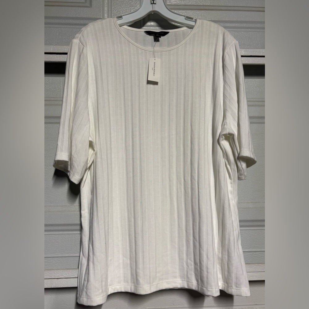 Banana Republic white Short Sleeve Tee